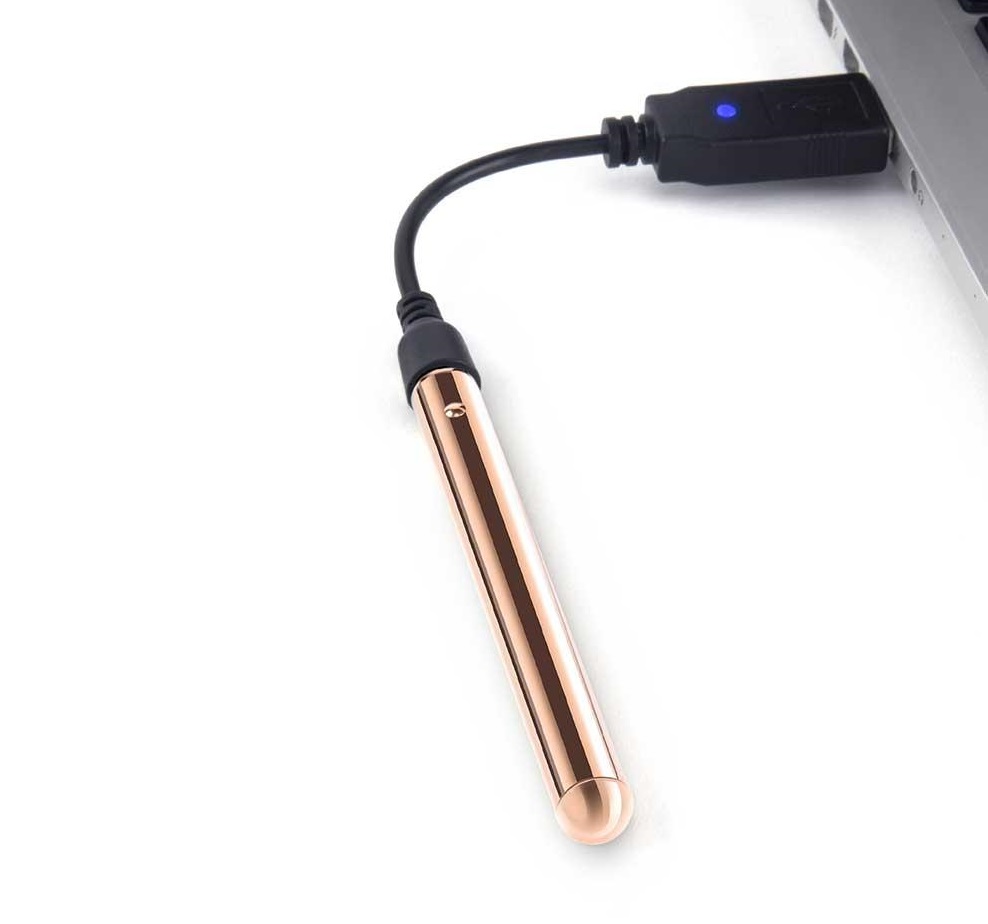 Make a sex-positive fashion statement and relish orgasms on ... Le Wand - Vibro Necklace - Rose Gold photo-6