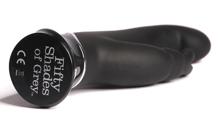 Just like Anastasia, you won't be able to get enough of ... Fifty Shades of Grey - Greedy Girl G-Spot Rabbit Vibrator - Black photo-4