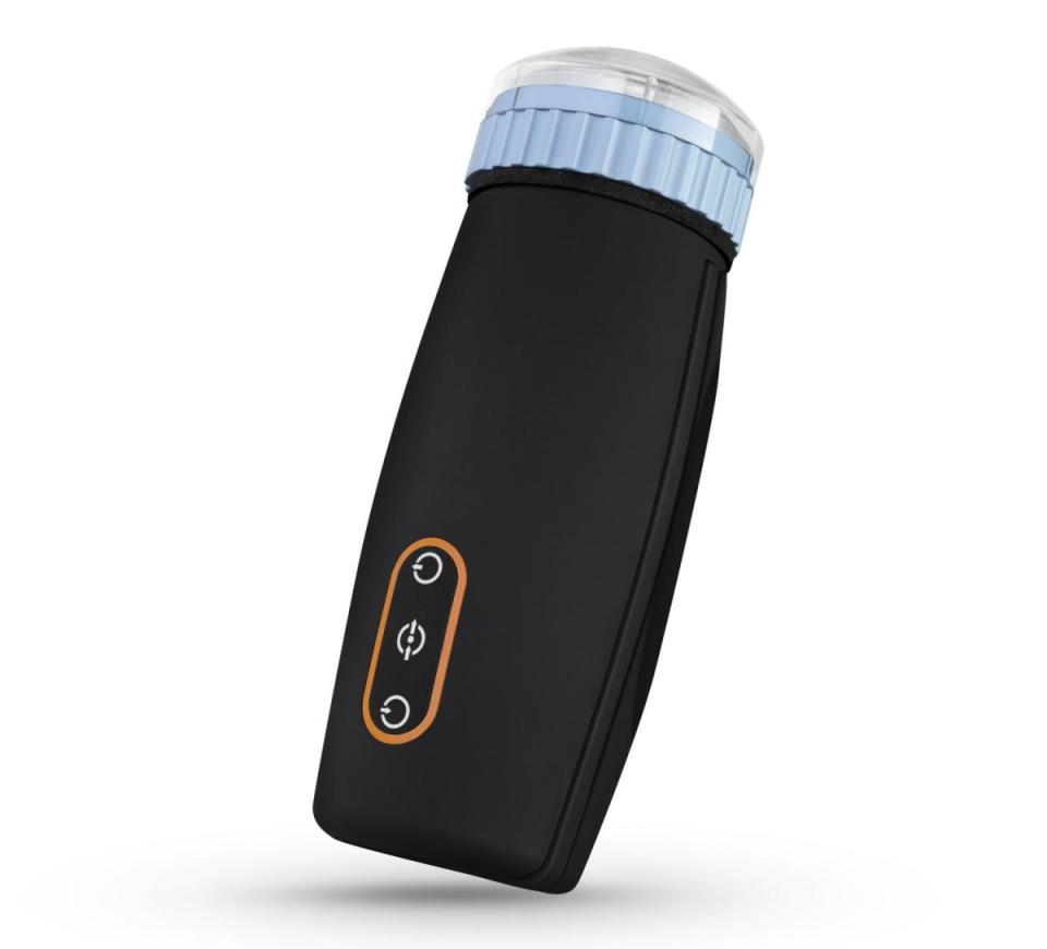 The CRUIZR CM05 masturbator is a discrete penis stimulator t... Cruizr - CM05 Thrusting & Sucking Masturbator - Black photo-2