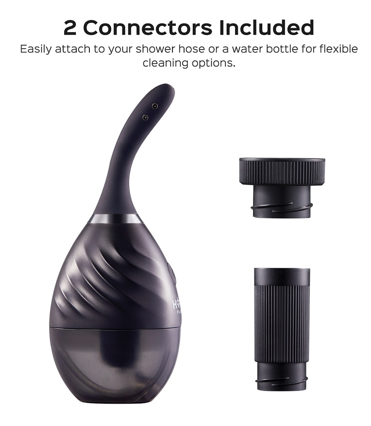 Unlock pristine hygiene on the move with BULBY. Compact and ... Honey Play Box - Bulby Auto Anal Douche - Black photo-4