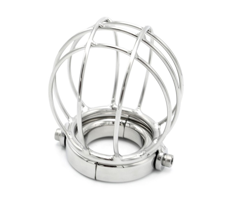 Introducing our premium stainless steel Ballstretcher Ball C... Kiotos - Cage Ball Stretcher photo-3