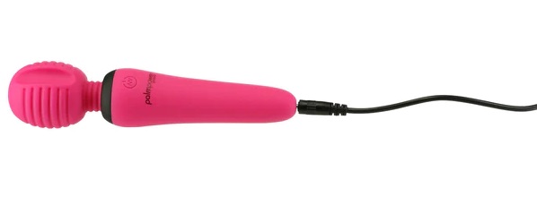 The Groove is a portable pink palm-sized wand that is ready ... Palmpower - Groove Mini Wand - Pink photo-4