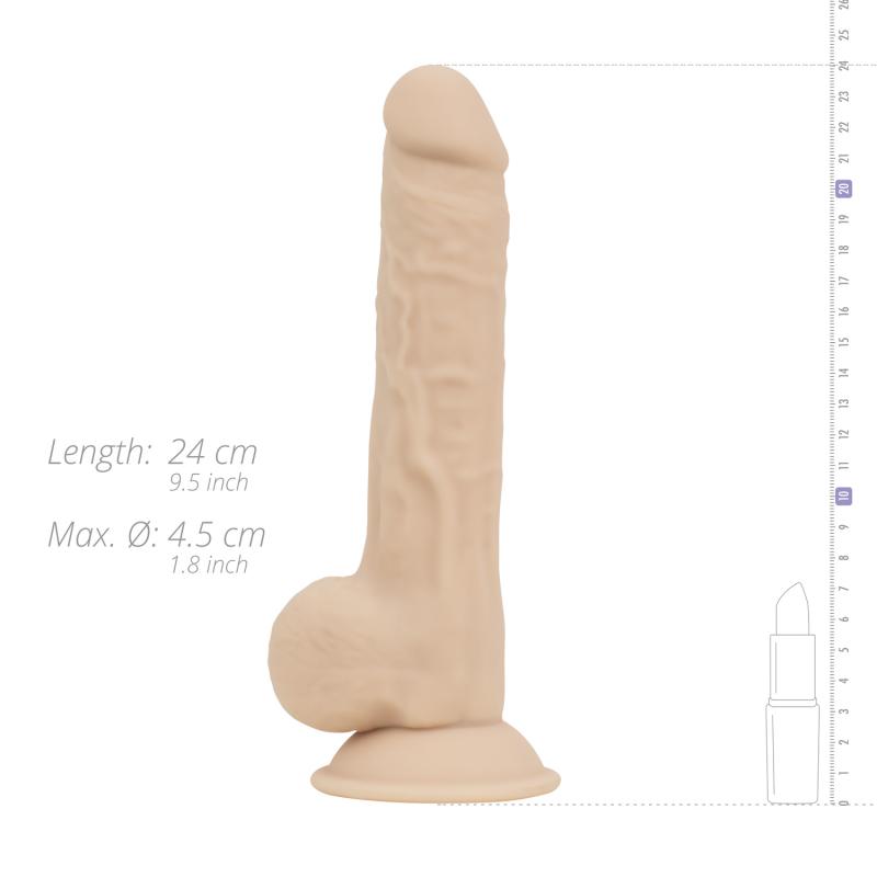 Enjoy exceptionally realistic stimulation with the Quentin d... Real Fantasy - Quentin Dildo 24cm photo-9