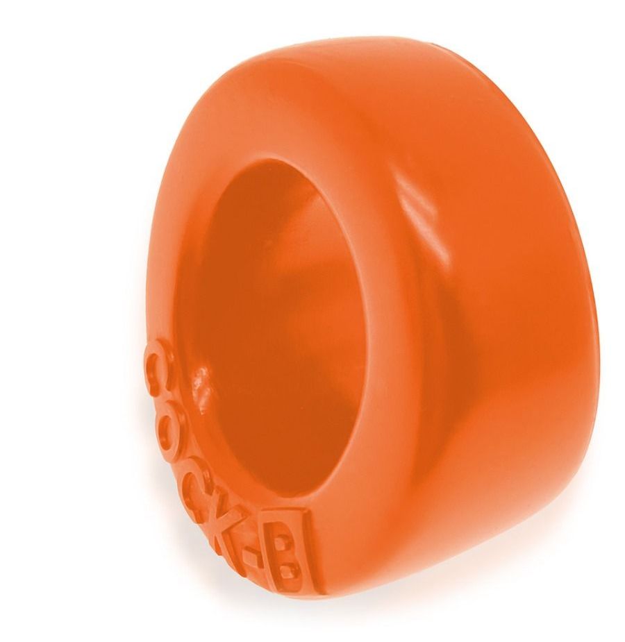 COCK-B is a lush, squishy-soft “padded” cockring that’s perf... Oxballs - Cock-B Bulge Cockring - Orange photo-3
