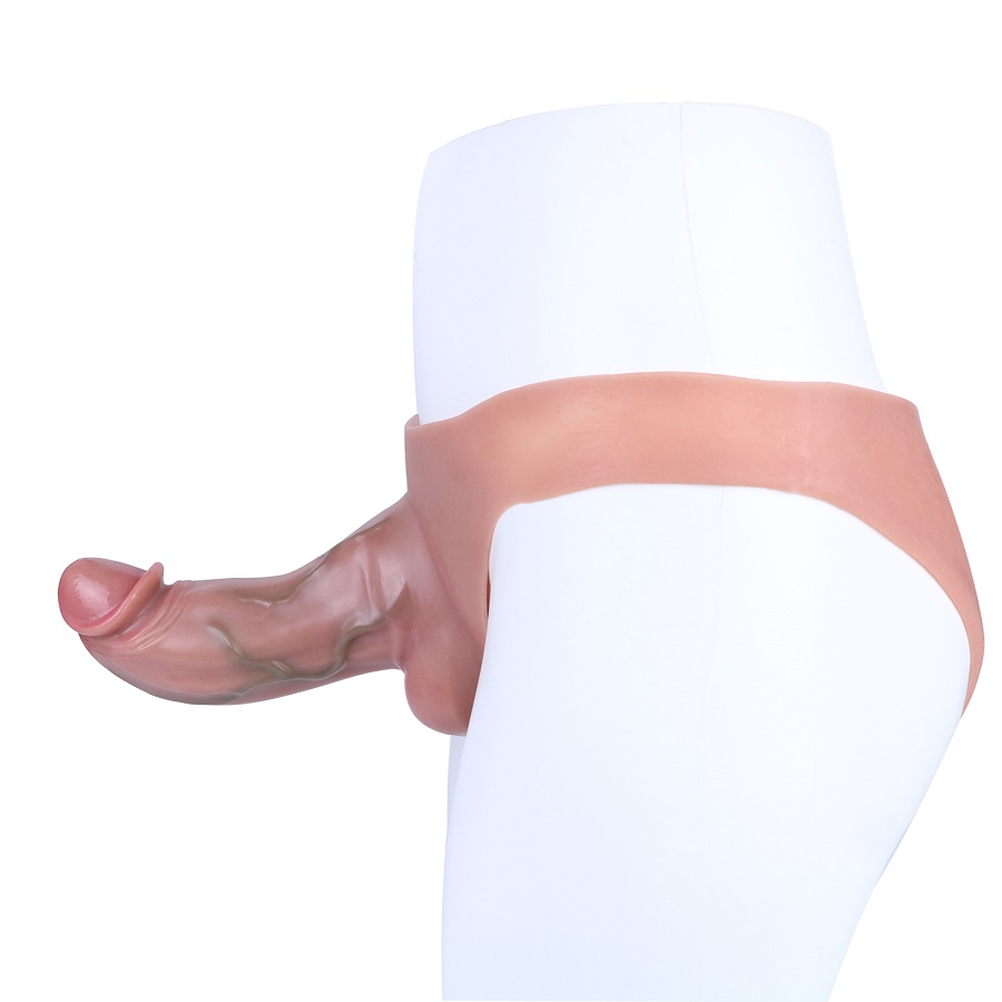 Strap-on panties harness with hollow penis
Material: liquid... FAAK - Hollow Penis Pants 17cm photo-3