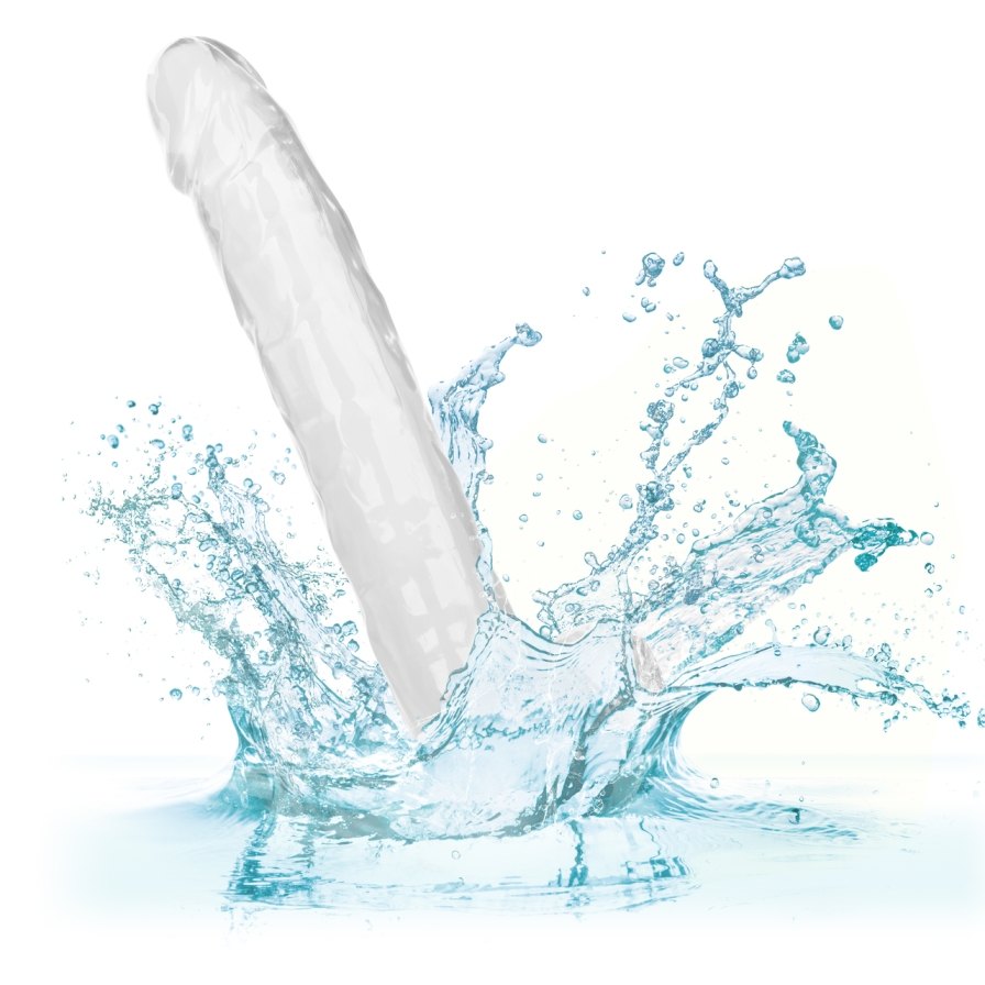 You’re all about the size of your pleasure and the CalExotic... CEN - Size Queen 10" Dildo - Clear photo-9