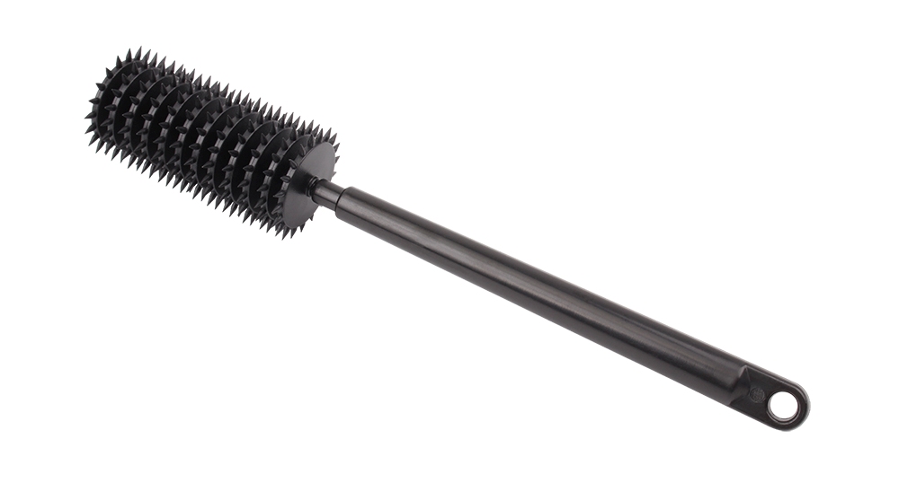 Stimulating Pinwheel With Sharp Rollers, Great In Combinatio... Chisa - 12 Row Spiky Pinwheel - Black photo-4