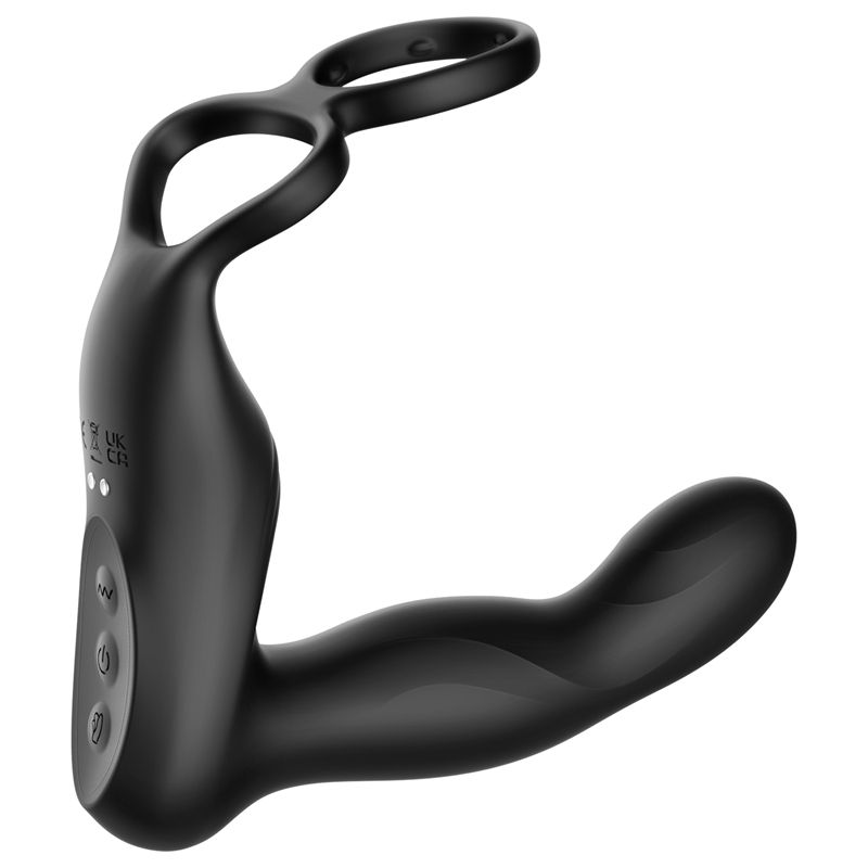 Erocome Centaurus Remote Control Double Cock Ring & Prostate... Erocome - Centaurus - Black photo-11