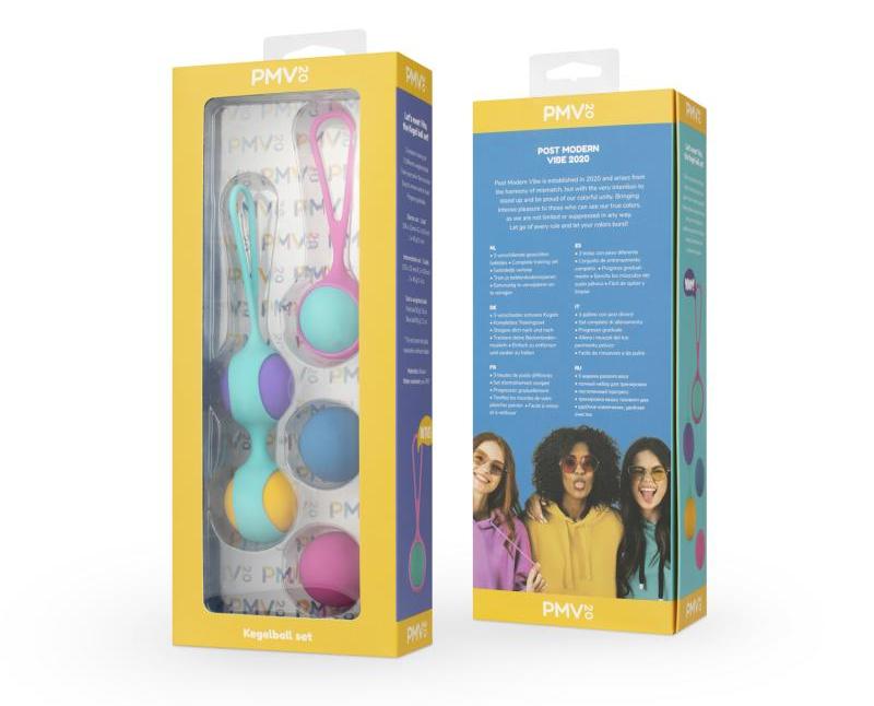 Mismatch or not, Vita has a colorful appearance and is a gre... PMV20 - Vita Kegel Ball Set photo-6