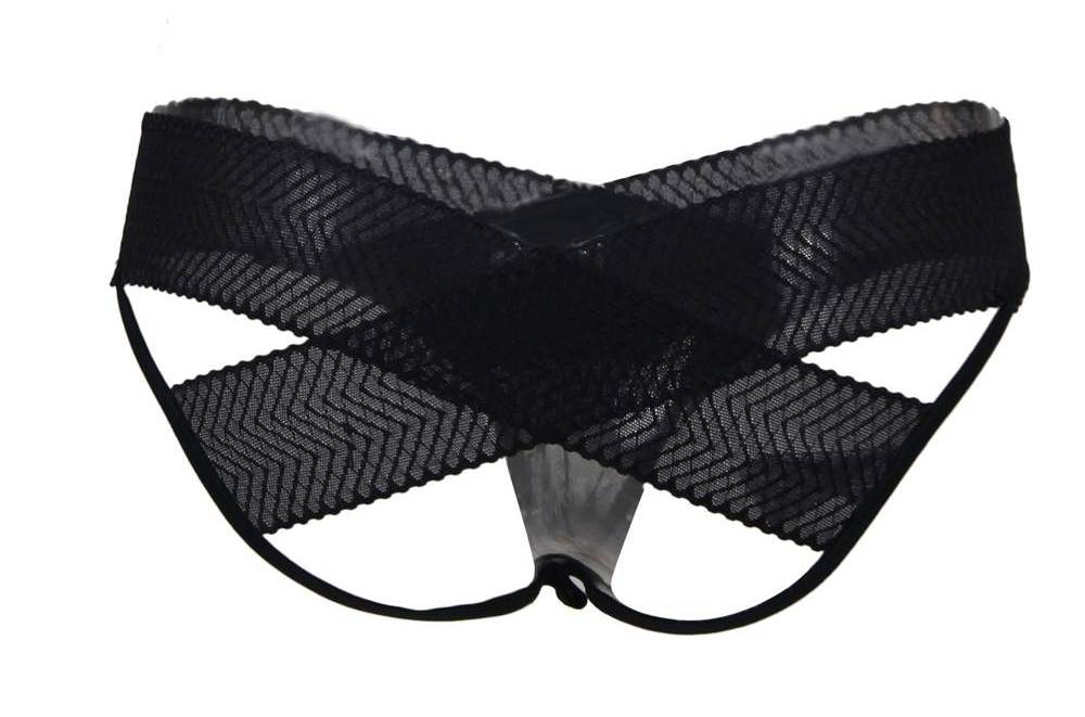 Hollowed Out Ladies‘ Panties
Material &nbs... Ohyeah - Hollowed Out Thongs - Black - 3XL photo-5