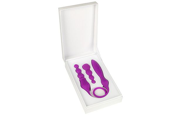 Mini Double ended vibrator with optional removable dildo she... Adrien Lastic - 2X Double Ended Vibrator photo-34