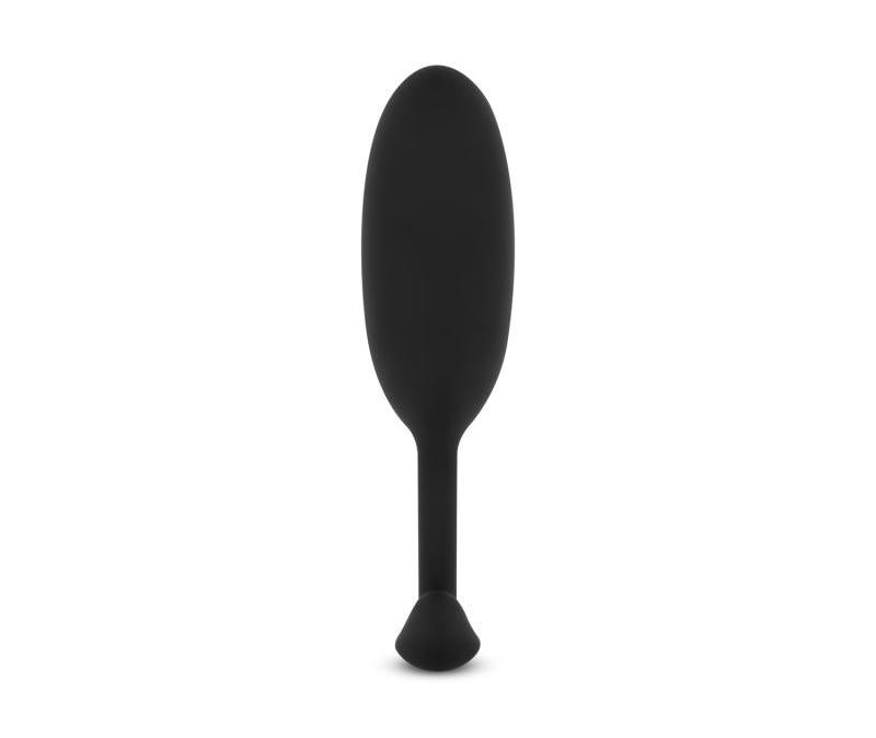 Enjoy this weighted butt plug where and whenever you want. T... Easytoys - Heavy Fulfiller Butt Plug M - Black photo-2