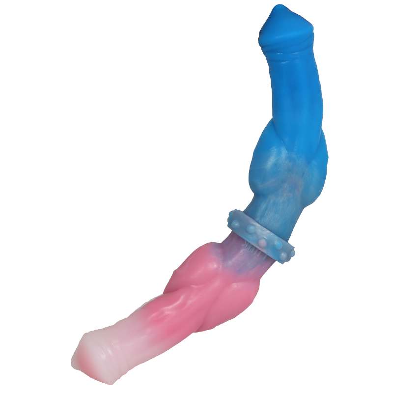 Monster dildo, double head horse penis
Material: Liquid si... FAAK - Monster Double Dildo - Macaron photo-3