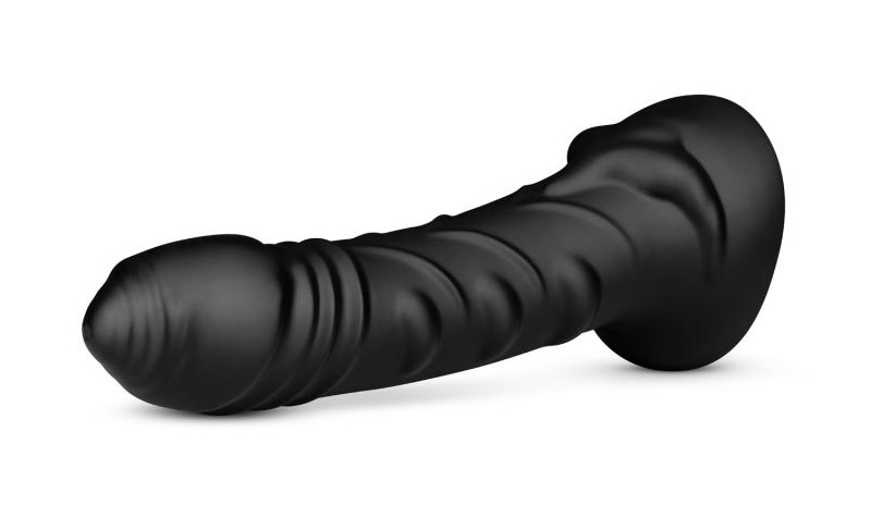 This dildo is curved for your pleasure and is optimally desi... BUTTR - Black Hawk Curved Dildo photo-8