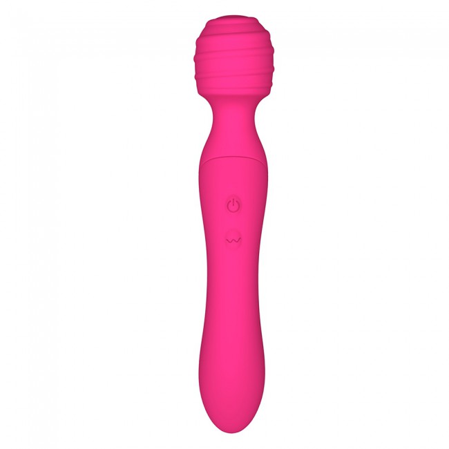Discover the Twist, the first vibrator wand that will have y... Love to Love - Twist 2-in-1 Vibrator & Wand - Pink photo-3