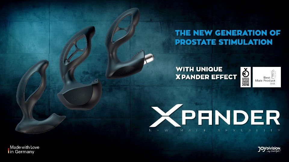 With the X4+ , entirely new dimensions of prostate stimulati... Joy Division - Rechargeable Anal Xpander X4 - Black - S photo-8