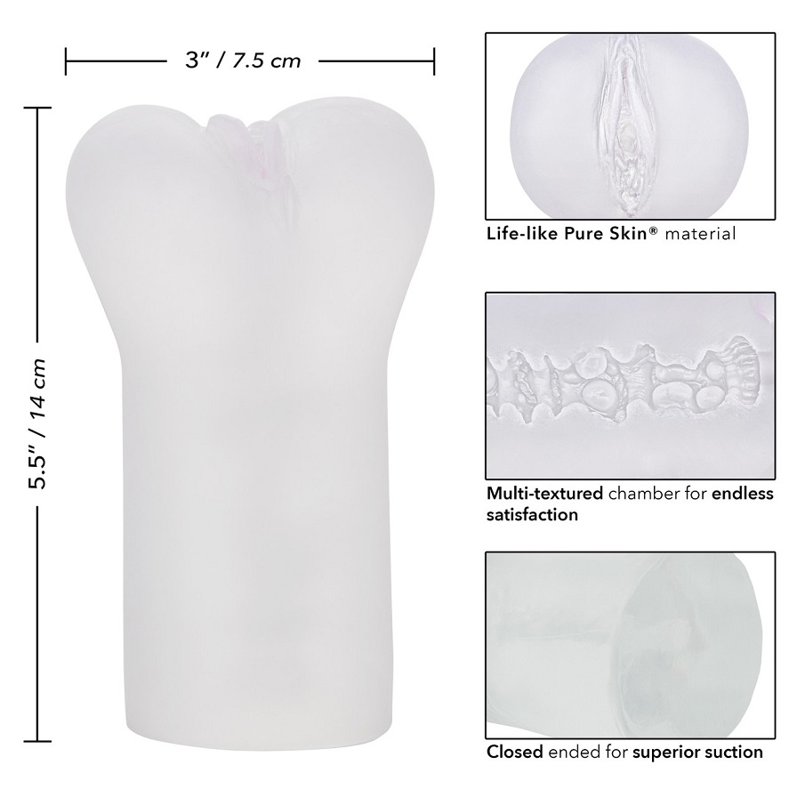 The Boundless Vulva is one of the hottest adult toys on the ... CEN - Boundless Vulva Masturbator - Frost photo-8