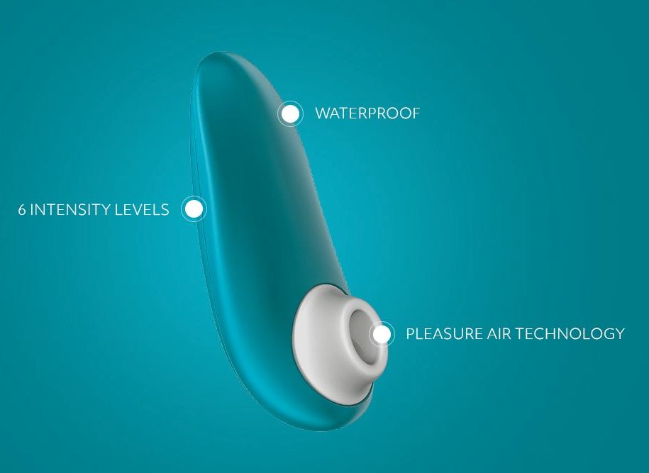 我們想通知您,適用於 Wow Tech 產品(ROMP、Womanizer、We-Vibe、Arcwave)的充電器適配... Womanizer - Starlet 3 入門級陰蒂吸啜器 - 藍綠色 照片-12