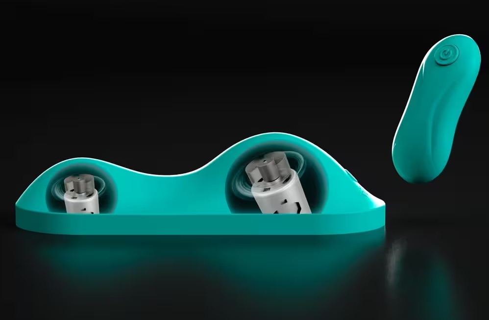 The innovative vibro-cushion is now available in a compact t... Vibepad - Intense Vibrator - Turquoise photo-4