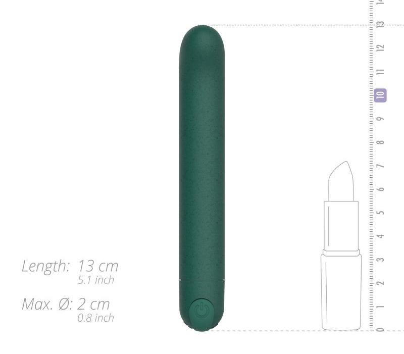 Meet Gløv, the new ECO-friendly collection! This vibrator is... Glov - Hana Eco G-Spot Vibrator - Green photo-7