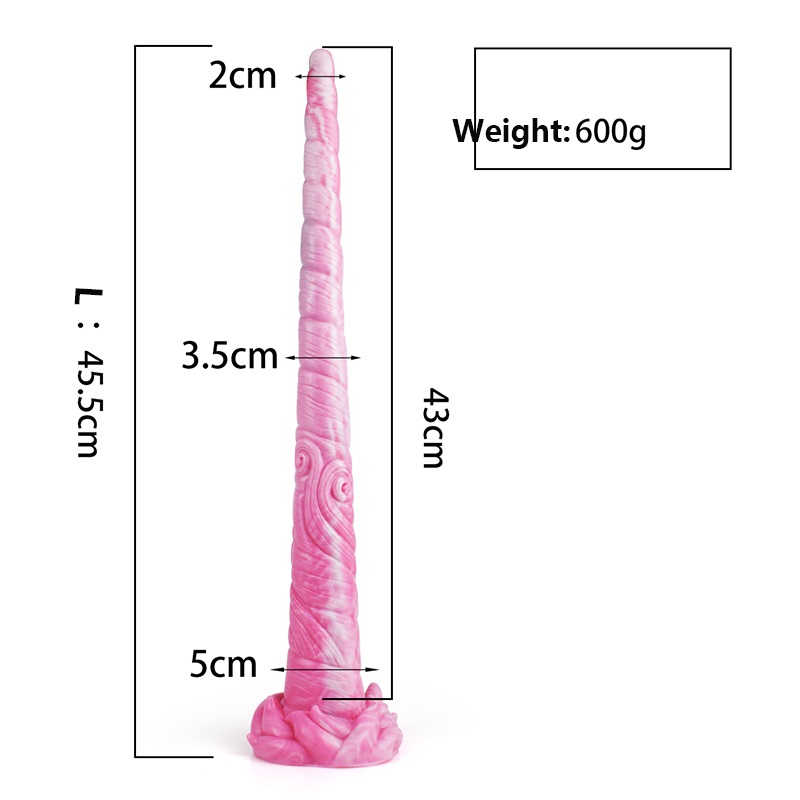 Anal plug/dildo, environmental protection and health
Realist... FAAK - Unicorn Dildo - Pink photo-6