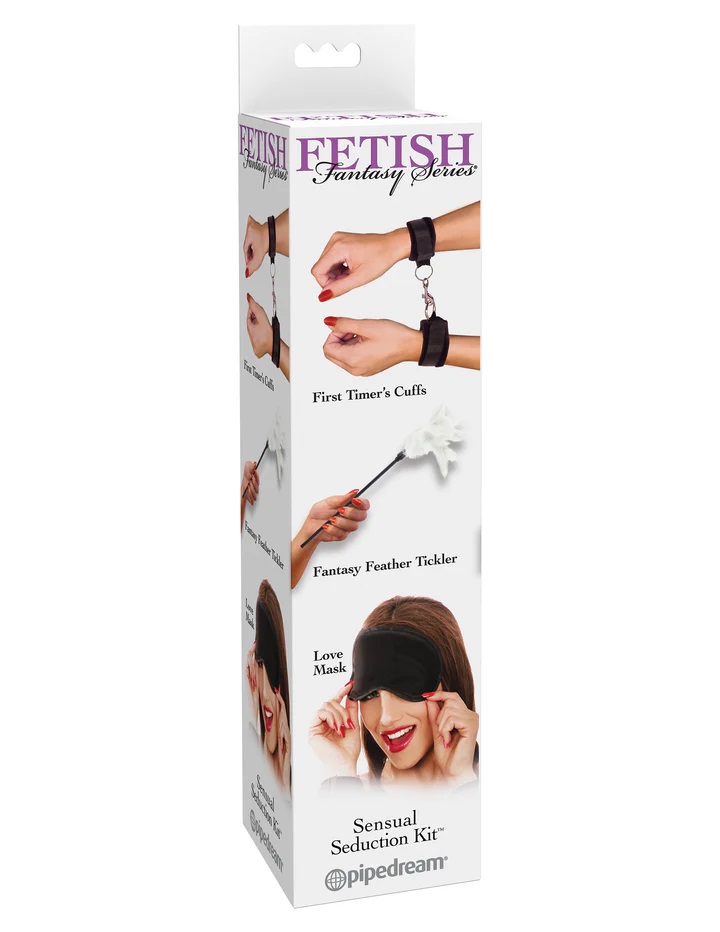 Share a little fantasy with your lover using Sensual Seducti... Fetish Fantasy - Sensual Seduction BDSM Kit - Black photo-4