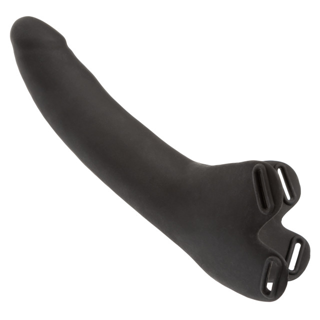 Introducing the Accommodator Silicone Dong, the ultimate par... CEN - Accommodator Dong Gag - Black photo-5