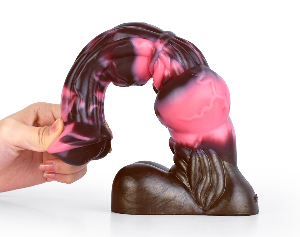 Material: silicone
Intotal L: 26cm
Insert L: 23.4cm
Diameter... FAAK - Waller Horse Dildo - Phantom Night photo-5