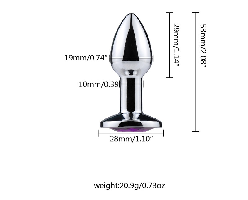 MT - 迷你後庭塞 19mm - 紫色 MT - 迷你後庭塞 19mm - 紫色 照片-5