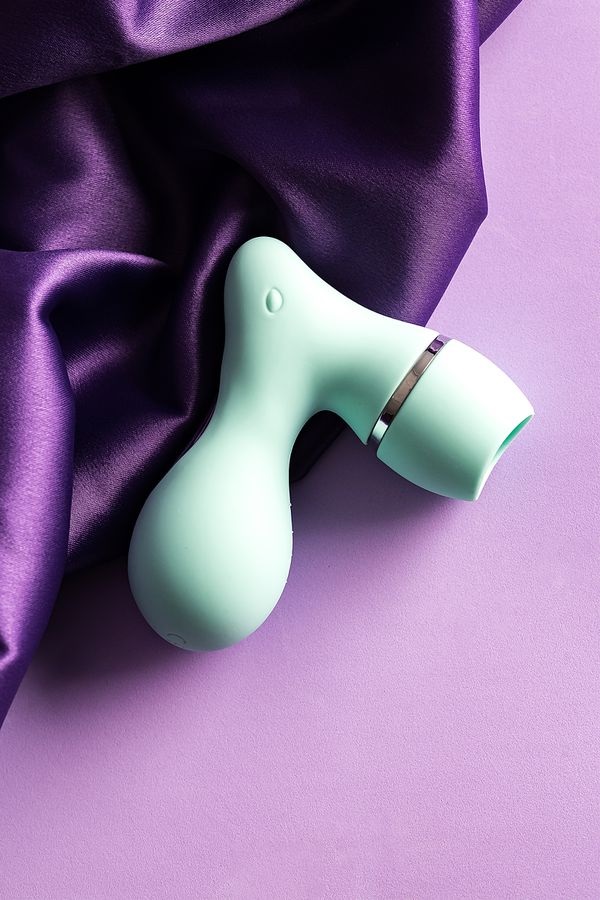 Air-pulse clitoral stimulator with licking function DINGO - ... JOS - Dingo Clit Stimulator w Tongue - Mint photo-5