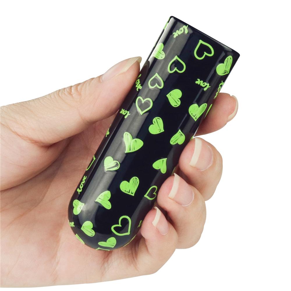 Rechargeable Glow-in-the-dark Massager is sized to stay at y... Lovetoy - Glow In Dark Mini Massager photo-3