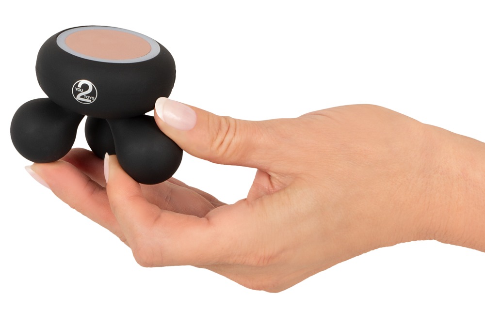 Massages and stimulates with a warming function & deep vibra... Cupa - Warming Mini Massager - Black photo-2