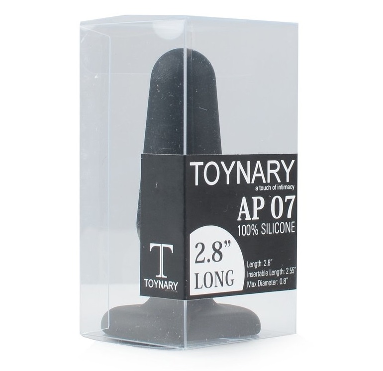 Toynary AP07 Anal Cone is made with 100% silicone and it... Toynary - AP07 Anal Cone 2.3cm - Black photo-5