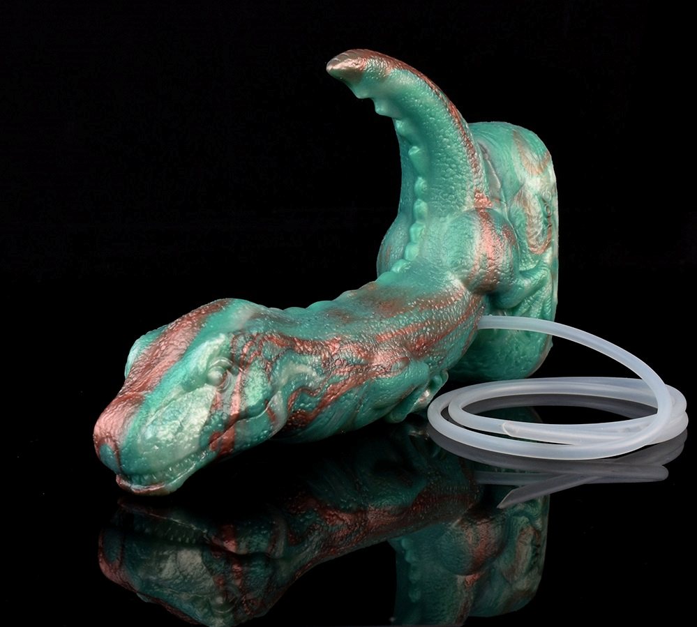 Material: silicone
Intotal:22cm
Diameter: 5.5cm
Included: t... FAAK - Velociraptor Squirt Dildo - Tiffany photo-4
