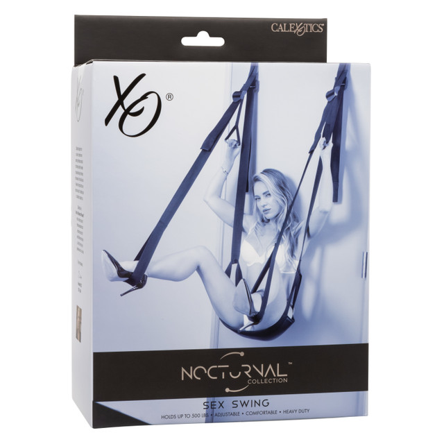 Transform your intimate moments with the Nocturnal Collectio... CEN - Nocturnal Sex Swing - Black photo-5