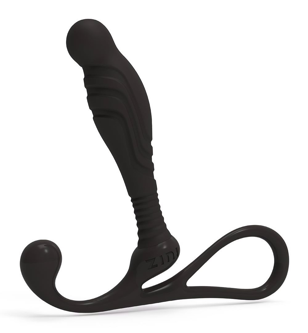 Meet Janus Anti Shock, the dual precision stabilised prostat... Zini - Janus Anti Shock Prostate Massager S - Black photo-2