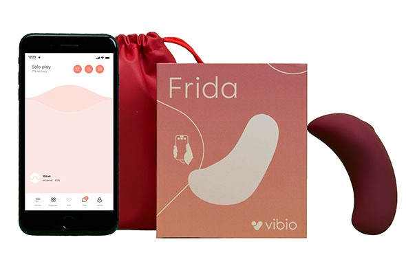 Frida is the signature wearable vibrator.
Designed anatomic... Vibio - Frida App-Controlled Lay-On Vibrator - Wine Red photo-2