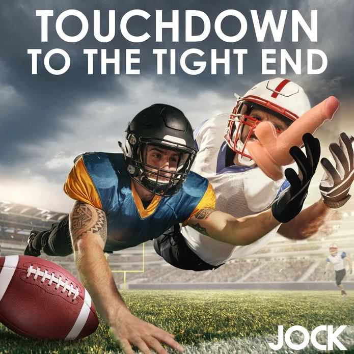 Score every time with Football Frank! He's got the perfe... Jock - 6.75" Football Frank Dildo w Balls - Flesh photo-6