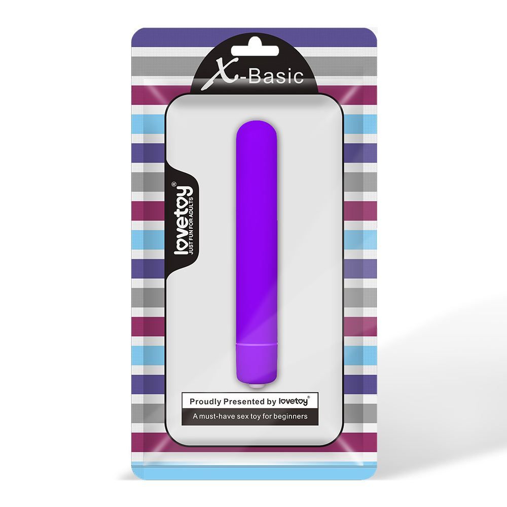 10 Speed X-basic Large Bullet
Material: ABS
Charging: ... Lovetoy - X-Basic Bullet 10 Speeds - Purple photo-6