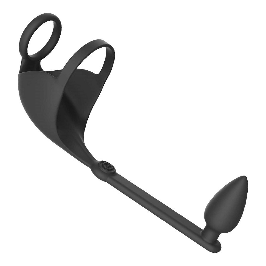 Discover ultimate satisfaction with the Nasstoys Magic Remot... Nasstoys - Magic Scrotum Prostate Massager - Black photo-3