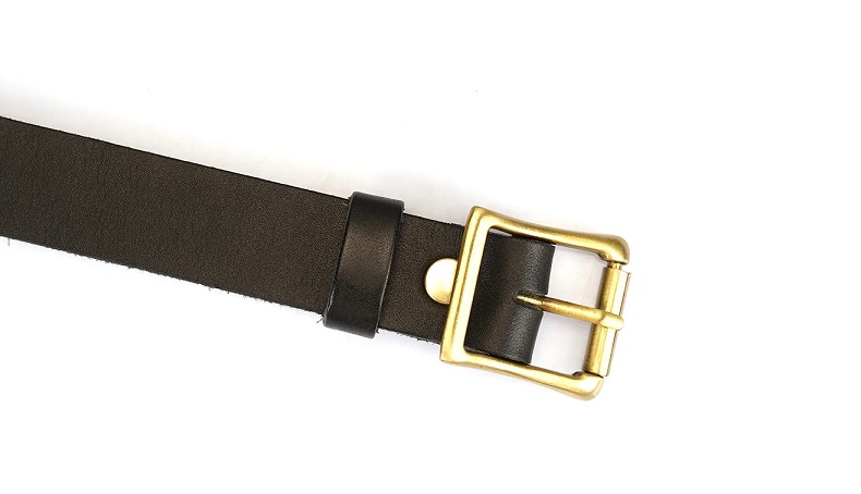 Samurai-inspired bondage accessories, embodying the spirit o... Liebe Seele - Samurai Leather Bite Gag - Black photo-3