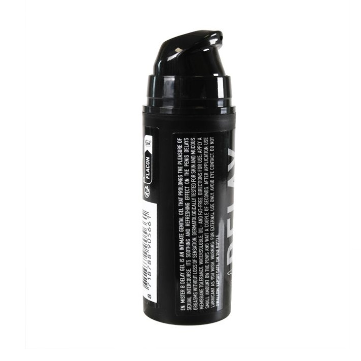 Don’t want to come yet? We know the feeling! Mister B DELAY ... Mister B - Delay Gel Lube - 30ml photo-2