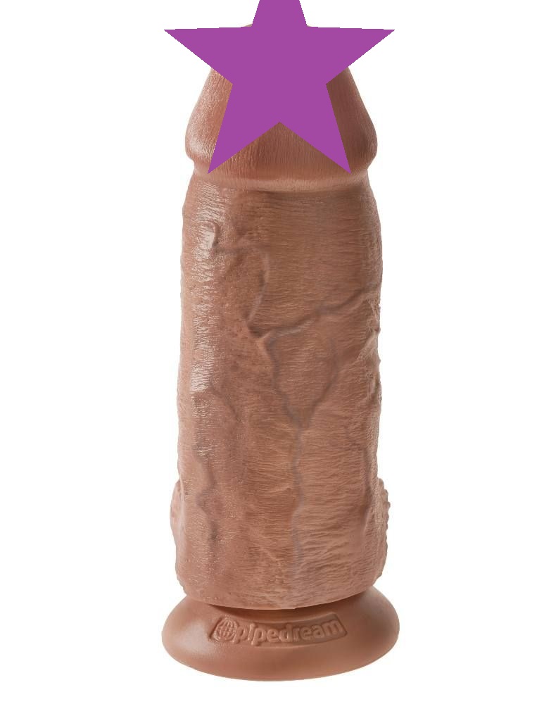 Do you want your first dildo to look and feel just like the ... King Cock - Chubby - Caramel photo-2