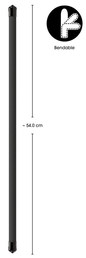 Bad Kitty - Bendable Cock & Ball Ring - Black 照片-10