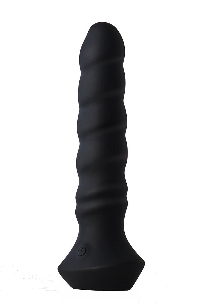 If you love to use the back door, you will love Regina from ... Dreamtoys - Regina Squirming Vibrator - Black photo-2