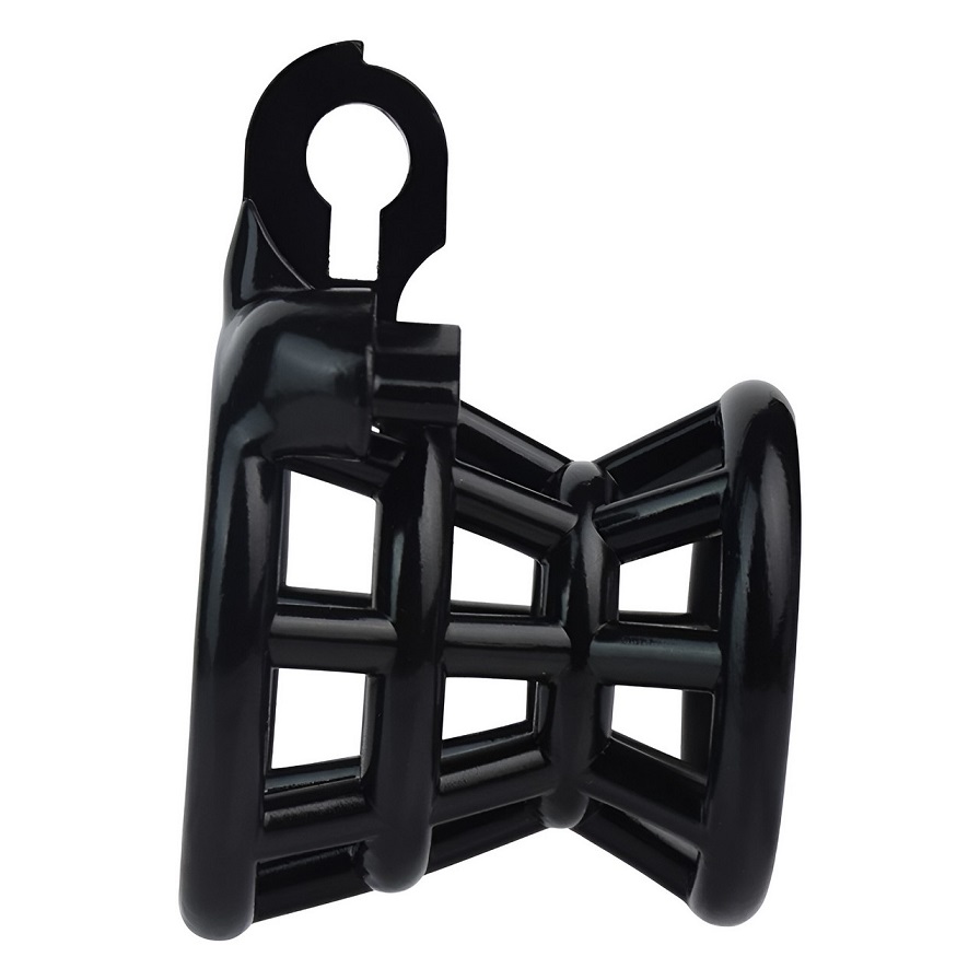 Material: 3D print resin
Size:
A Circular inside diameter: 3... FAAK - Resin Chastity Cage 217 - Black photo-10