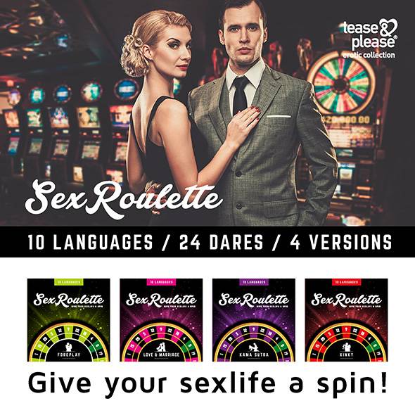 Add a little adventure to your sex life.
Sex Roulette is th... Tease&Please - Sex Roulette Kinky photo-6