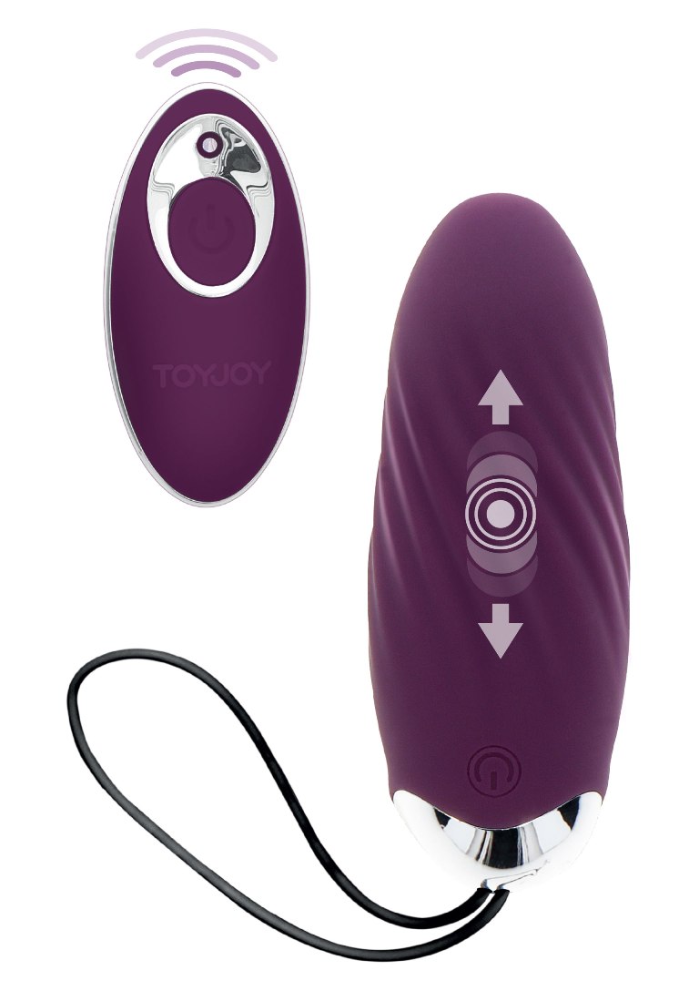 Ready for egg-cellent pleasure? The Knock Knock Eggstavagant... ToyJoy - Knock Knock Eggstravagant - Purple photo-3