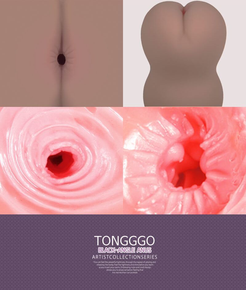 Six-step of multiple compression original anal of strong tig... Kokos - Anus Tongggo Black Angel - Double Layer Masturbator photo-5