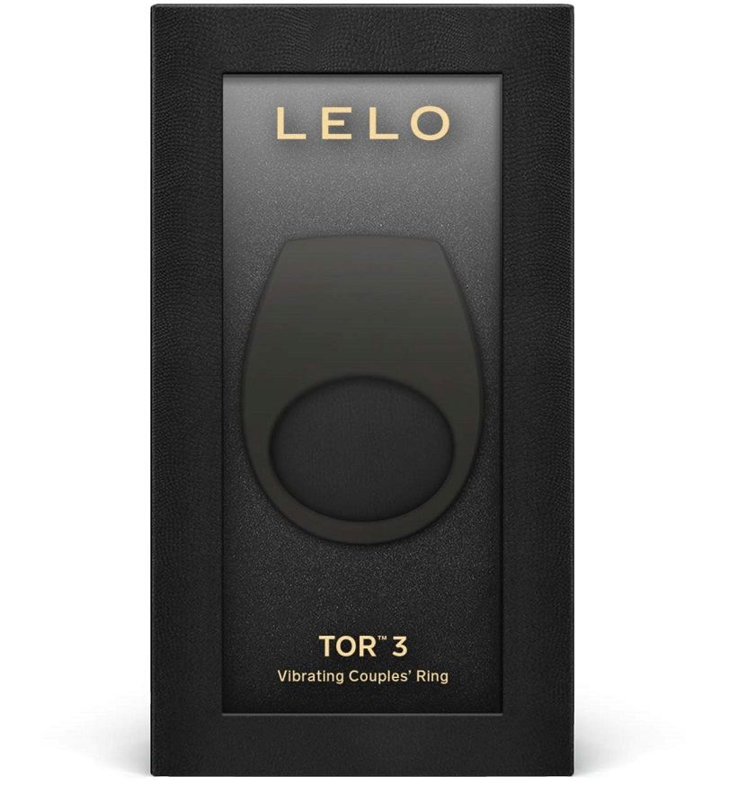 Aim for more intense mutual orgasms using TOR 3 app-connecte... Lelo - Tor 3 APP Ring - Black photo-7